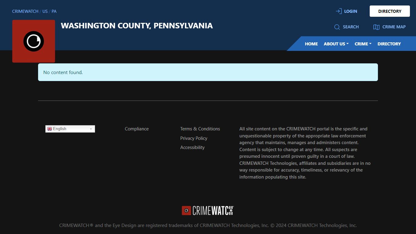 Arrests for Washington County, Pennsylvania - CRIMEWATCH